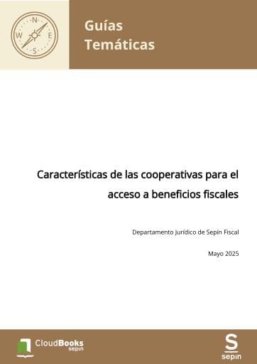 Características de las cooperativas para el acceso a beneficios fiscales