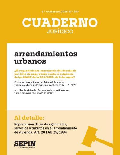 Repercusión de gastos generales, servicios y tributos en el arrendamiento de vivienda. Art. 20 LAU 29/1994