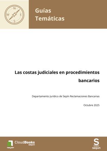 Las costas judiciales en procedimientos bancarios