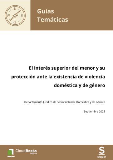 El interés superior del menor y su protección ante la existencia de violencia doméstica y de género