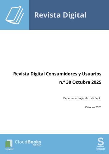 Revista Digital Consumidores y Usuarios n.º 38 Octubre 2025