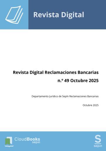 Revista Digital Reclamaciones Bancarias n.º 49 Octubre 2025