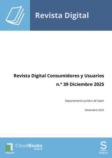 Revista Digital Consumidores y Usuarios n.º 39 Diciembre 2025