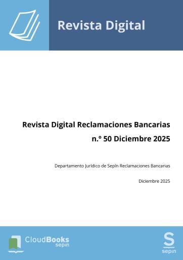 Revista Digital Reclamaciones Bancarias n.º 50 Diciembre 2025