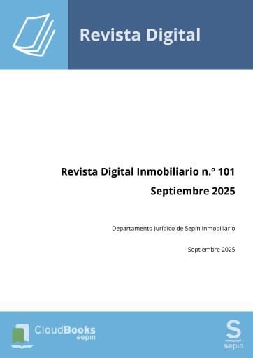 Revista Digital Inmobiliario n.º 101 Septiembre 2025