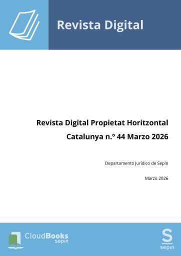 Revista Digital Propietat Horitzontal Catalunya n.º 44 Marzo 2026