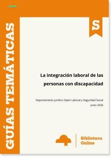 La integración laboral de las personas con discapacidad