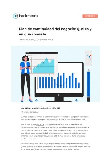 Plan de continuidad del negocio: Qué es y en qué consiste