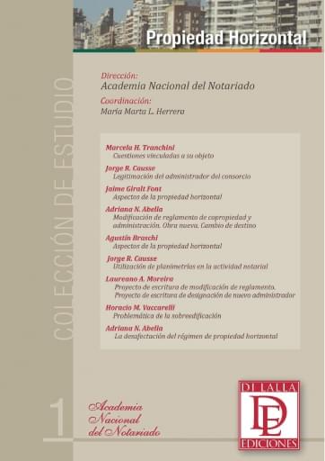 Portada del libro «Propiedad horizontal: Academia Nacional del Notariado - Herrera, MM», de María Marta Herrera