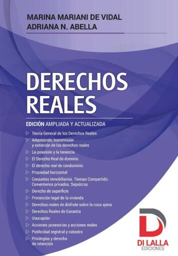 Derechos Reales. Edición actualizada y ampliada