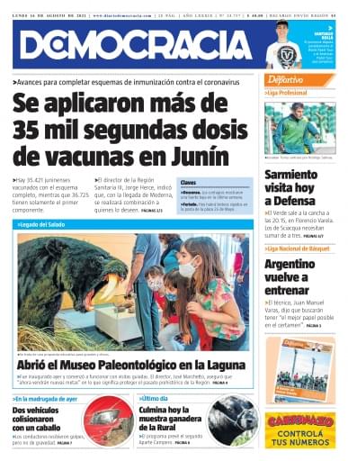 Portada del libro «Lunes 16»