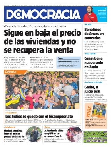 Portada del libro «Lunes 18»