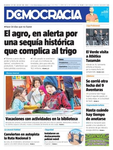 Portada del libro «Martes 19»