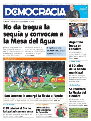 Portada del libro «Martes 18»