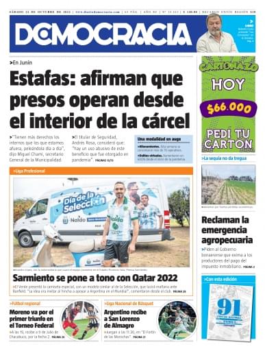 Portada del libro «Sábado 22»