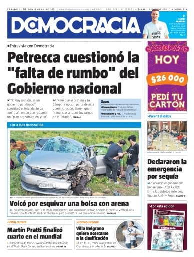 Portada del libro «Sábado 12»