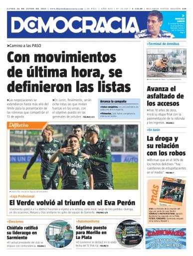 Portada del libro «Lunes 26»