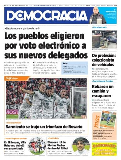 Portada del libro «Lunes 6»