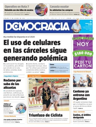 Portada del libro «Sábado 27»