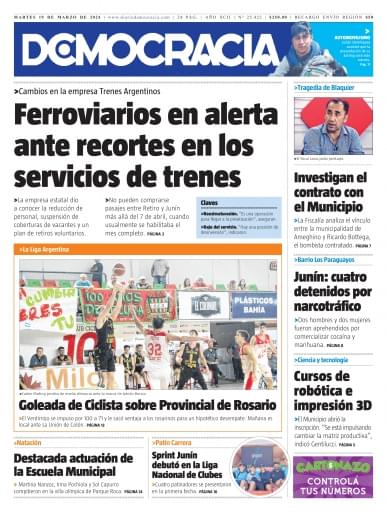 Portada del libro «Martes 19»