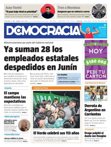 Portada del libro «Sábado 6»