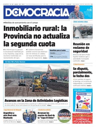 Portada del libro «Martes 30»