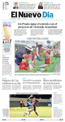 08 03 2021 El Nuevo Día portada