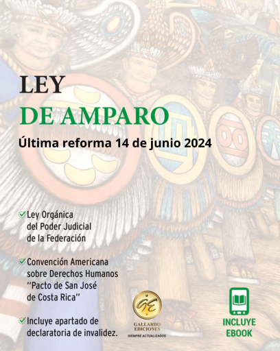 Ley de Amparo 2025 Bolsillo - H. Congreso de la Unión