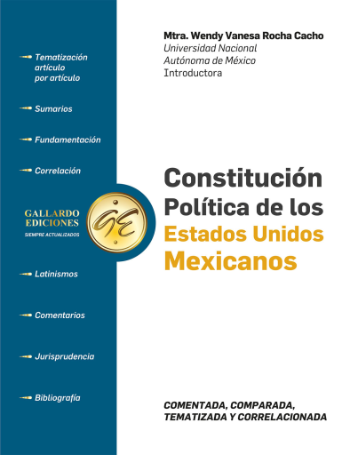 Constitución Política de los Estados Unidos Mexicanos Comentada y Correlacionada 2026