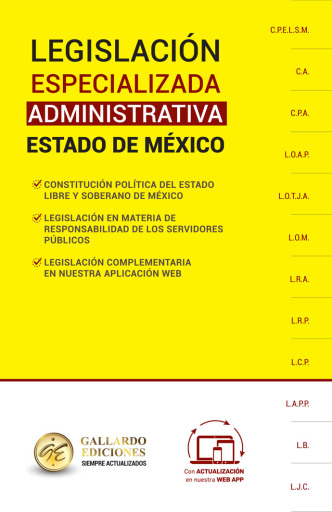 Legislación Especializada Administrativa del Estado de México 2026