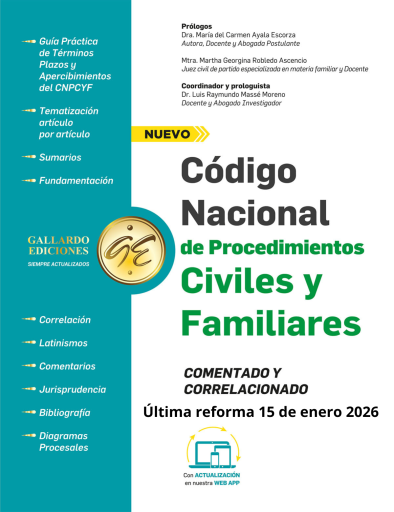 Código Nacional De Procedimientos Civiles Y Familiares Comentado y Correlacionado 2026