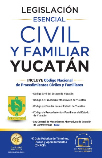 Legislación Esencial Civil y Familiar de Yucatán 2026