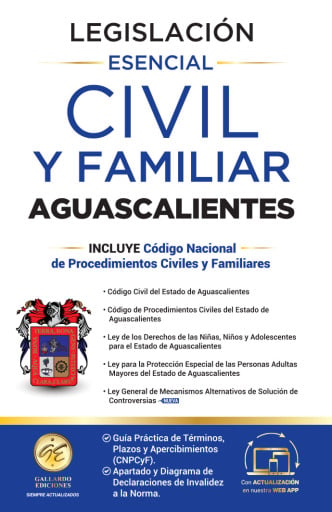 Legislación Esencial Civil y Familiar de Aguascalientes 2026