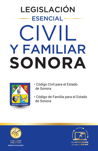 Legislación Esencial Civil y Familiar de Sonora 2026