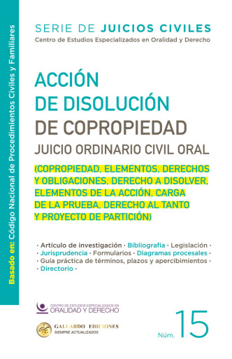 Acción de Disolución de Copropiedad