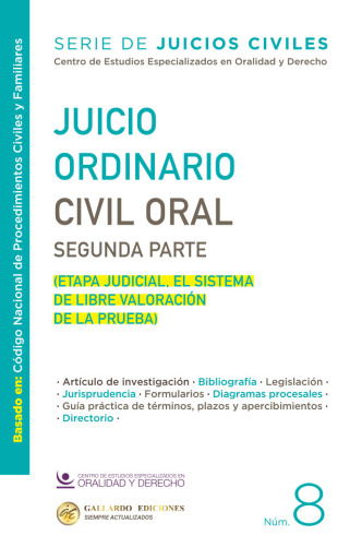 Juicio Ordinario Civil Oral Segunda Parte