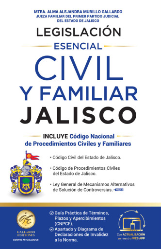 Legislación Esencial Civil y Familiar de Jalisco 2026