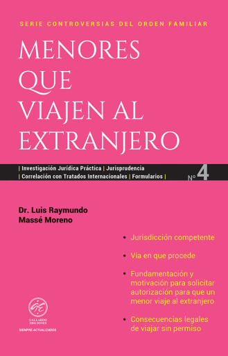 Menores que Viajen al Extranjero