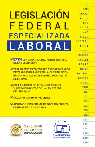 Legislación Federal Especializada Laboral 2026