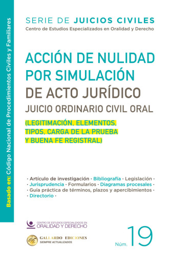 Acción de Nulidad por Simulación de Acto Jurídico