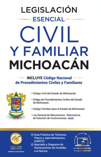 Legislación Esencial Civil y Familiar de Michoacán 2026