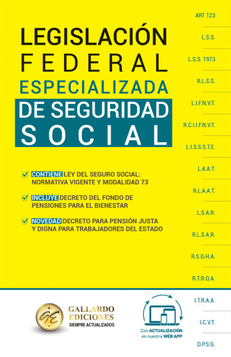 Legislación Federal Especializada de Seguridad Social 2026