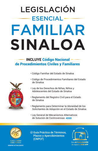 Legislación Esencial Familiar de Sinaloa 2026