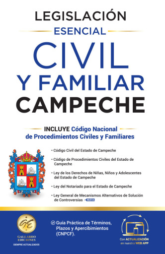 Legislación Esencial Civil y Familiar de Campeche 2026