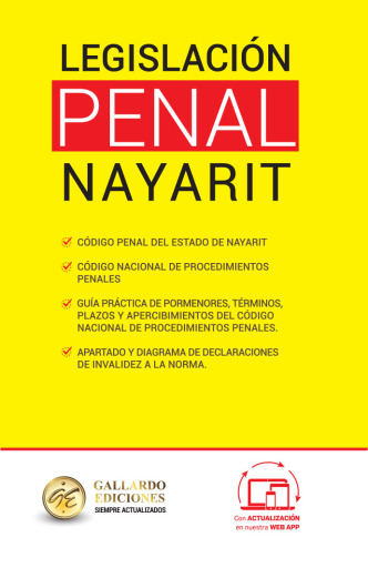 Legislación Especializada Penal Nayarit 2026