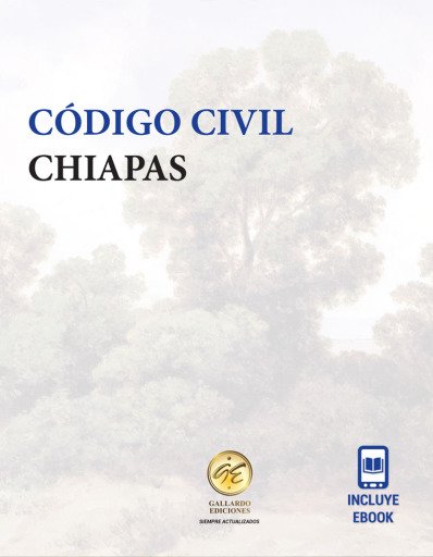 Código Civil de Chiapas 2026