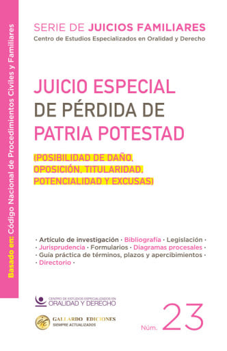 Juicio Especial de Pérdida de Patria Potestad (Posibilidad de daño, oposición, titularidad, potencialidad y excusas)
