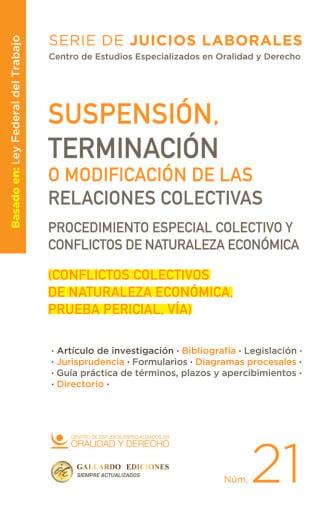 Suspensión, Terminación o Modificación de las Relaciones Colectivas