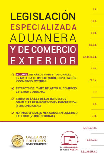 Legislación Aduanera y de Comercio Exterior Especializada 2026