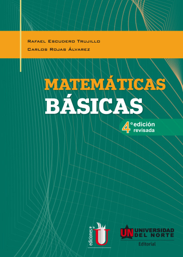 Portada del libro «MATEMÁTICAS BÁSICAS 4ª Edición revisada», de Rafael Escudero Trujillo